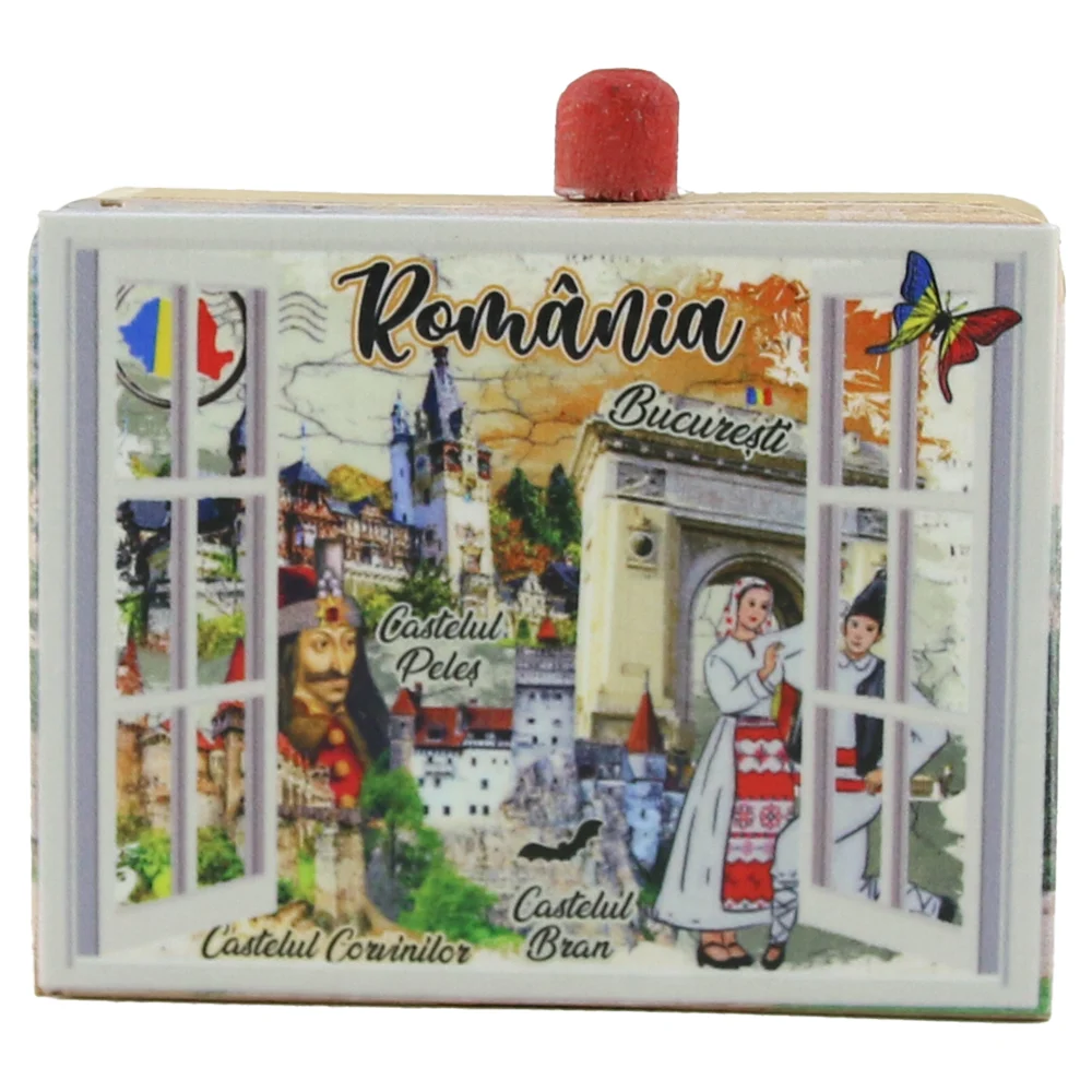 Cutie sarpe 8x6.5 cm Castele Romania [1]