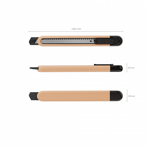 Cutter cu blocare automata ErichKrause Butterfly Pastel Bloom 9 mm culori diferite [3]