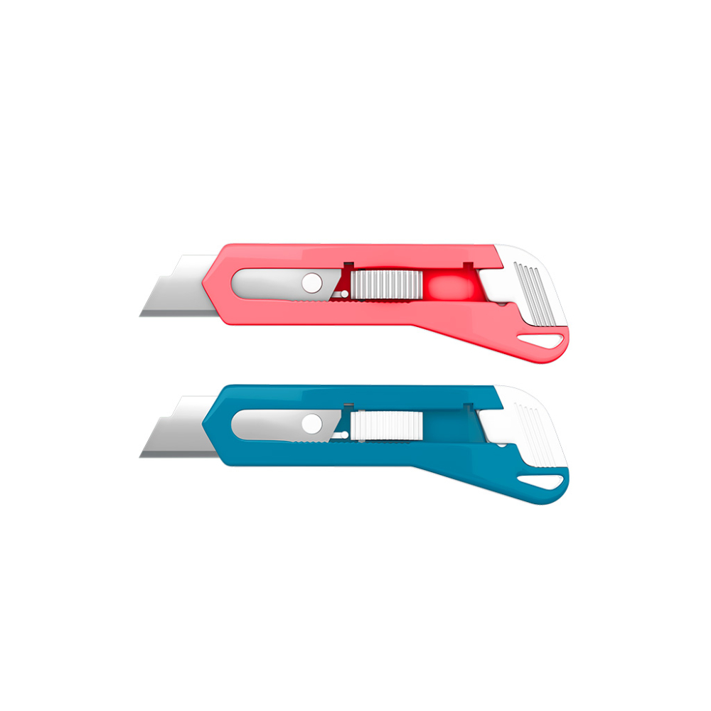 Cutter auto-lock ErichKrause Shark Mini Reef diverse culori [2]