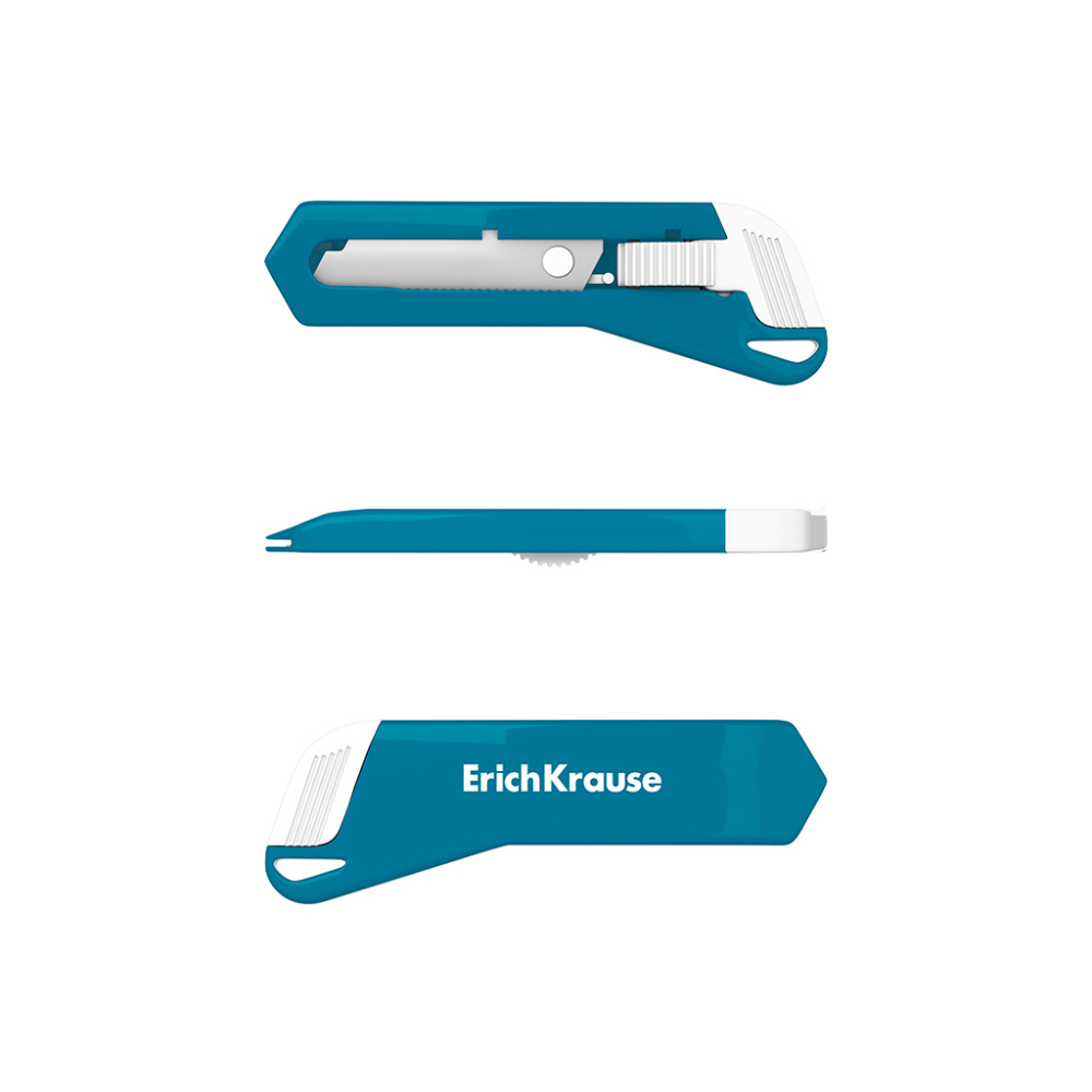 Cutter auto-lock ErichKrause Shark Mini Reef diverse culori [3]