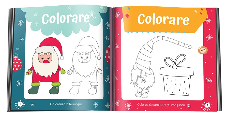 De Craciun, colorez si desenez [2]