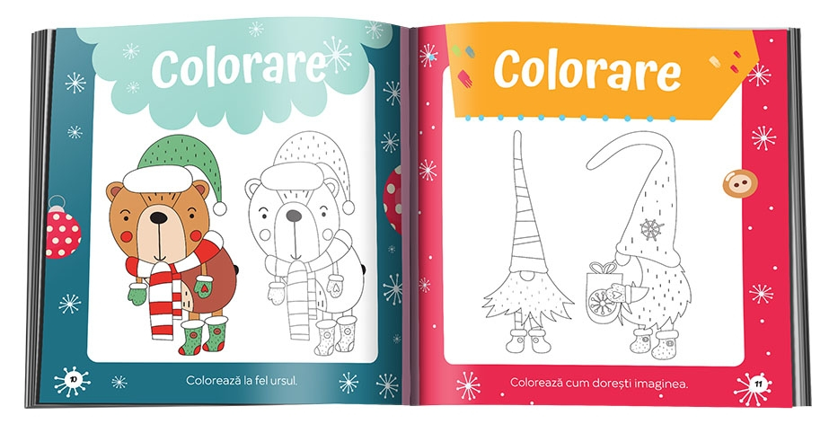 De Craciun, colorez si desenez [3]