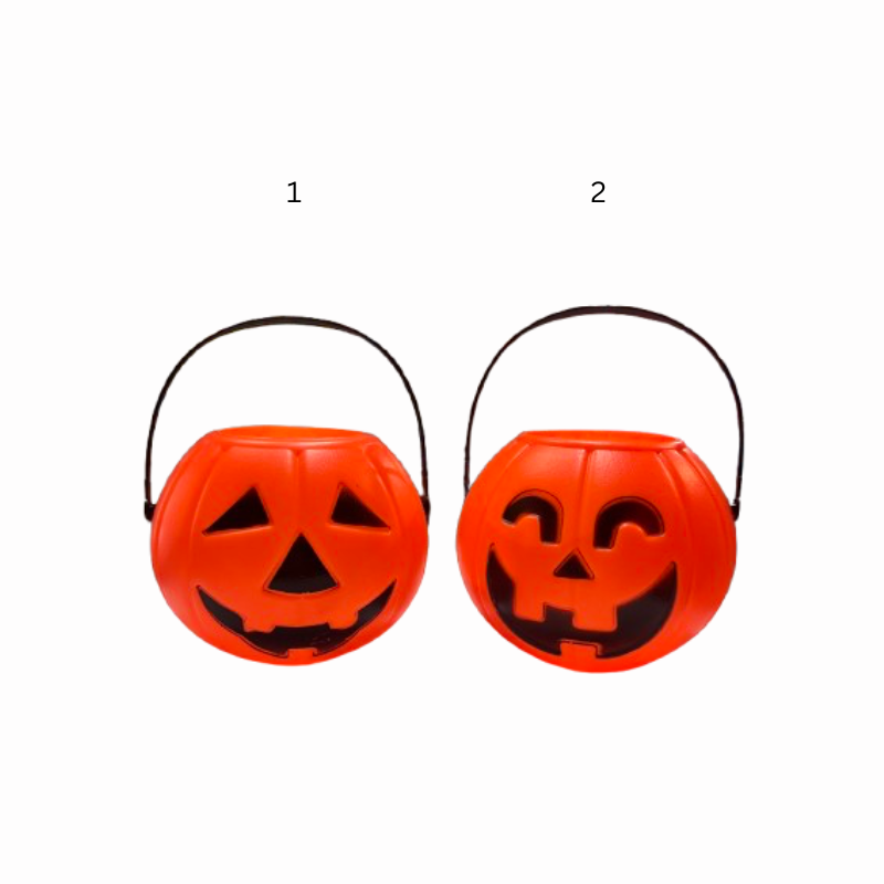 Decoratiune Halloween felinar dovleac 15x11cm [2]