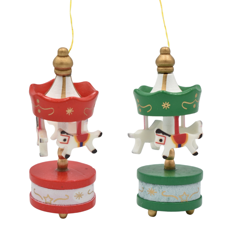Decoratiune pentru brad Carusel 8 cm [1]
