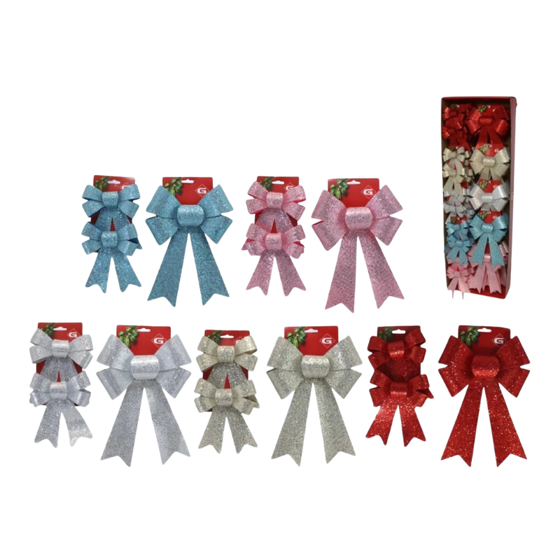 Decoratiune pentru brad funda 14x20cm 20x30cm [1]