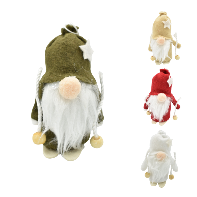 Decoratiune pentru brad gnom 6x5x11 cm [1]