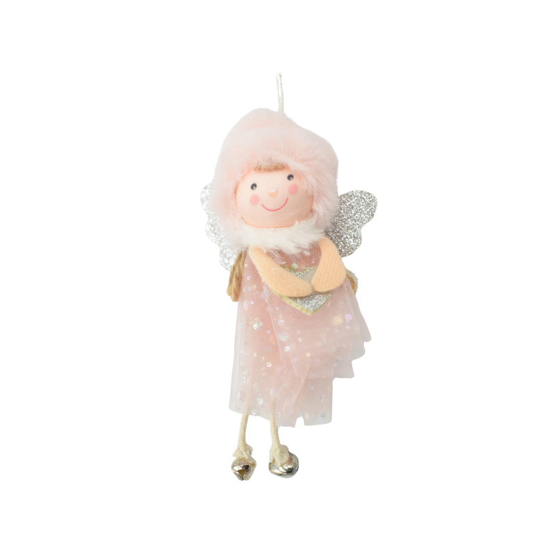 Decoratiune pentru brad inger 15 cm culori diferite [2]