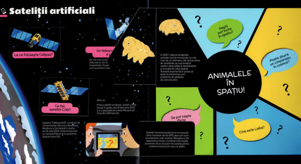 Descopera spatiul. Carte interactiva pop-up - Sylvie Baussier, Michel Viso [3]