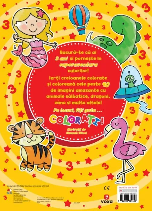 Desenele mele la 3 ani. Peste 90 de imagini de colorat - Hannah Wood [2]