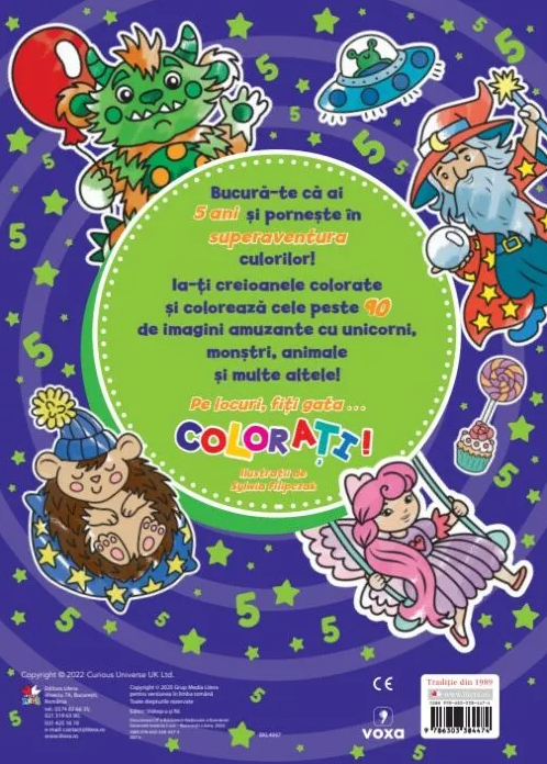 Desenele mele la 5 ani. Peste 90 de imagini de colorat - Sylwia Filipczak [2]
