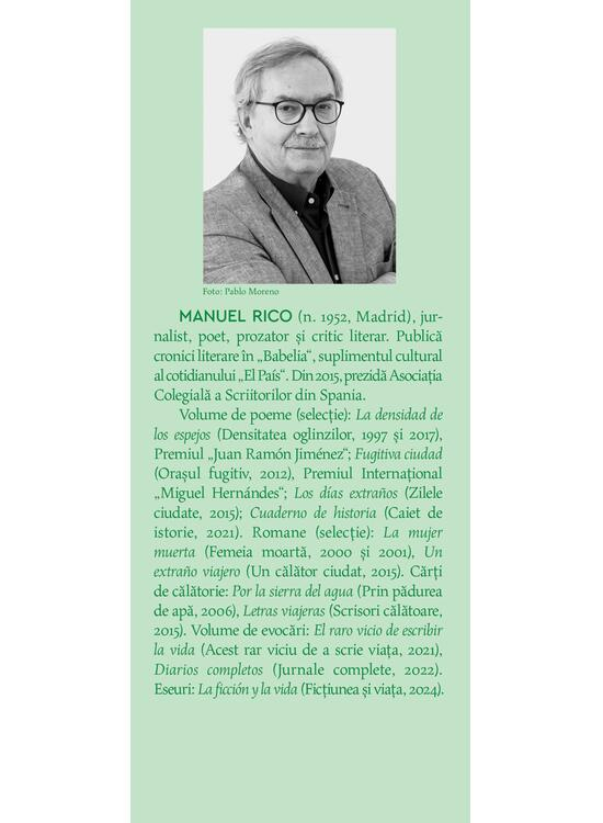 Despre lumina si transparenta. O antologie 1992-1996 – Manuel Rico [3]