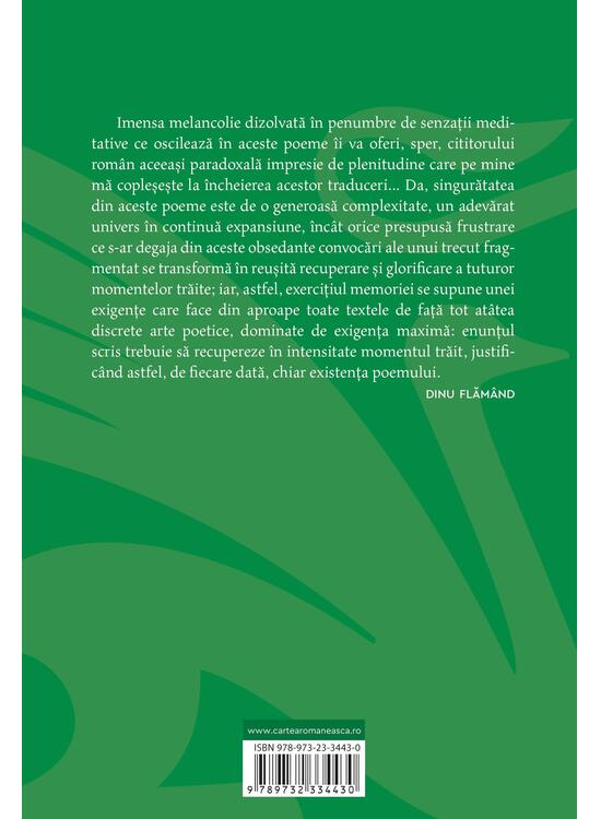 Despre lumina si transparenta. O antologie 1992-1996 – Manuel Rico [2]