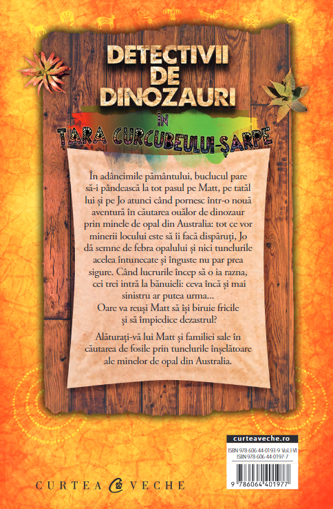 Detectivii de dinozauri in tara curcubeului - sarpe - Stephanie Baudet [4]