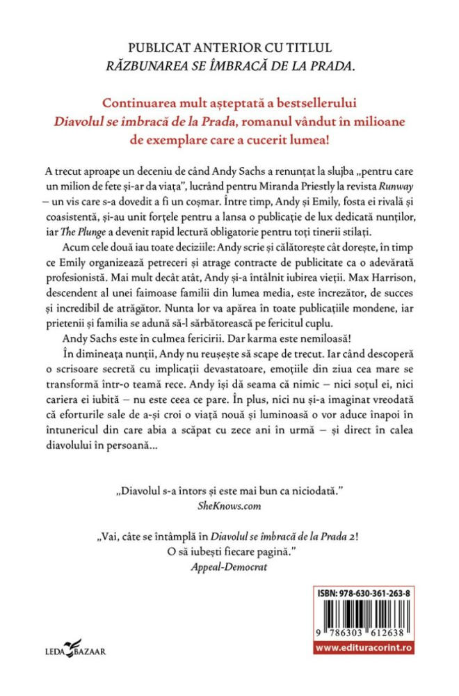 Diavolul se imbraca de la Prada 2 - Lauren Weisberger [2]