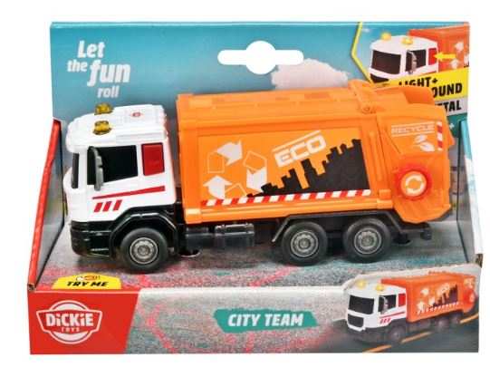 DICKIE ECHIPA DE UTILAJE MASINA DE GUNOI 17CM [1]