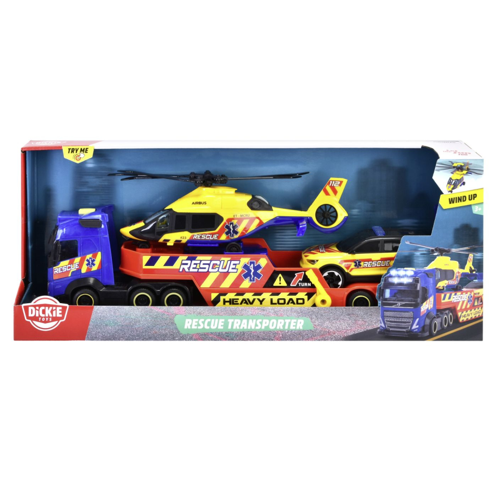 DICKIE SET TRANSPORTER 3 VEHICULE DE SALVARE [1]