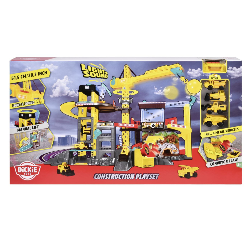 DICKIE TOYS SET DE CONSTRUCTII CU LUMINI SI SUNETE [1]
