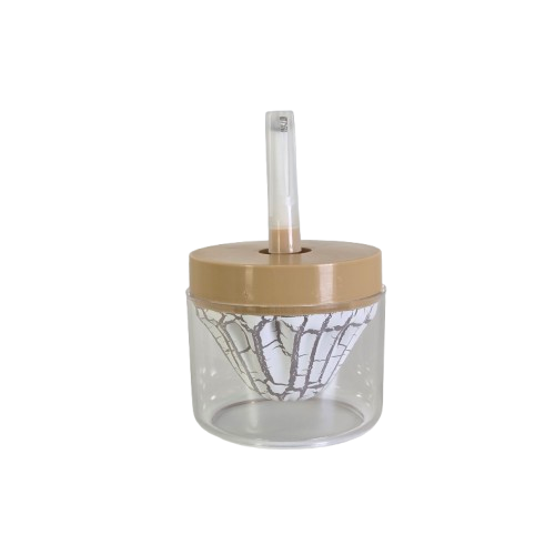 Difuzor aromaterapie pentru uleiuri esentiale maro cu LED [4]