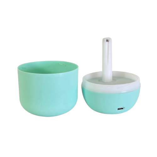 Difuzor aromaterapie USB cu lumina LED ambientala turcoaz [2]