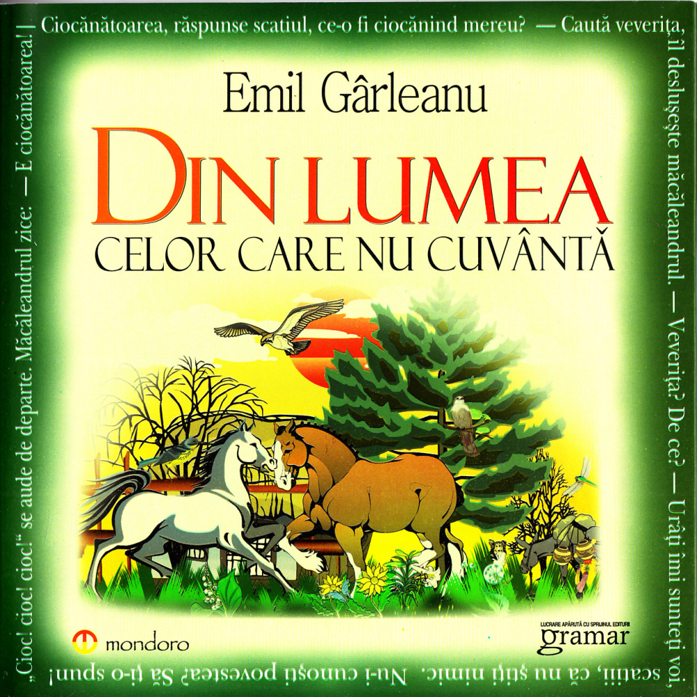 Din lumea celor care nu cuvanta – Emil Garleanu [1]