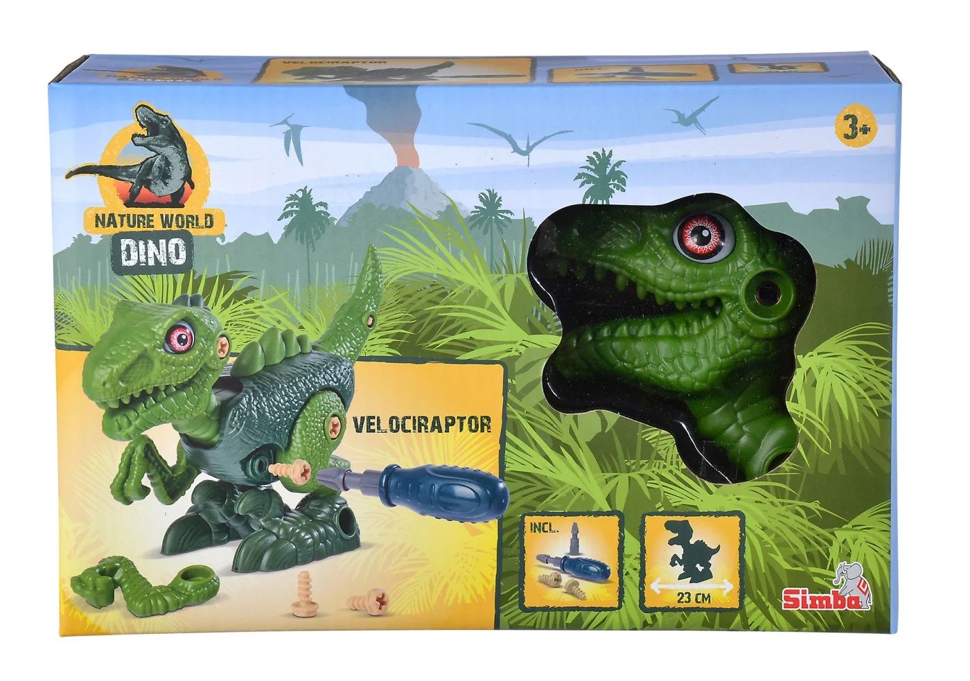 Dinozaur pentru asamblat 23 cm [4]