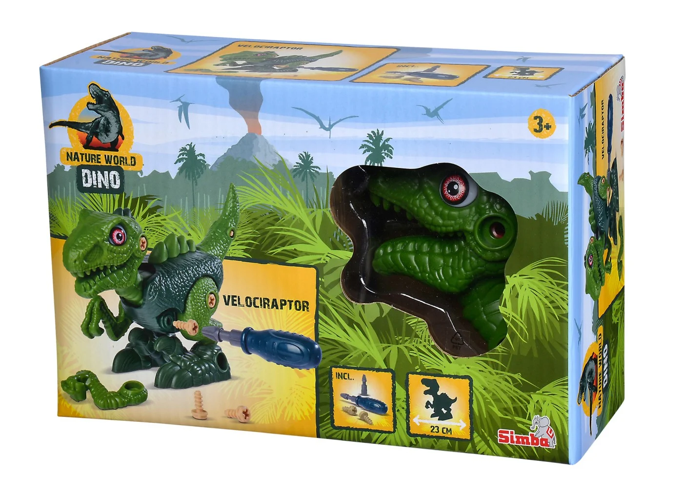Dinozaur pentru asamblat 23 cm [9]