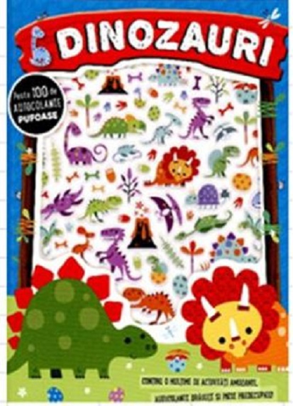 Dinozauri. Autocolante pufoase [1]