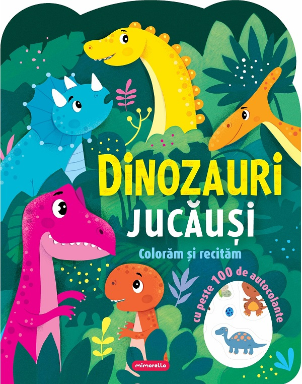 Dinozauri jucausi - Colorăm și recităm [1]