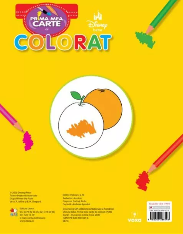 Prima mea carte de colorat. Pofta buna! [2]