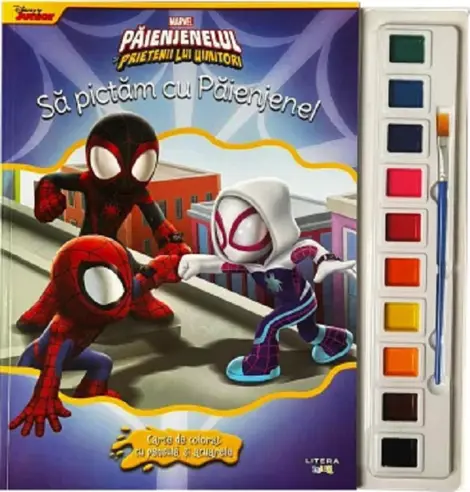 Marvel. Paienjenelul si prietenii lui uimitori. Sa pictam cu Paienjenel [1]
