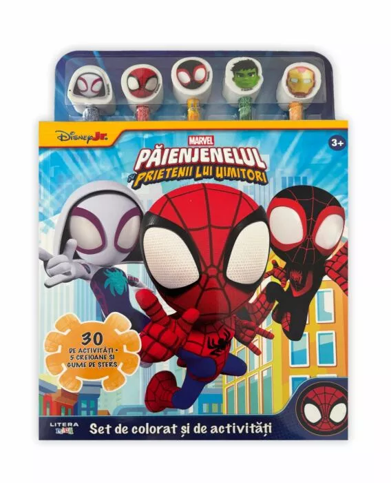 Marvel. Paienjenelul si prietenii lui uimitori. Set de colorat si de activitati [1]
