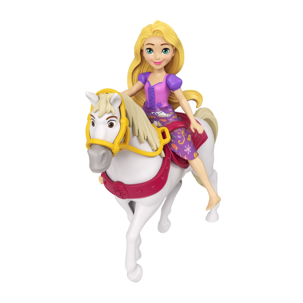 DISNEY PRINCESS SET DE JOACA GRAJDUL REGAL AL LUI RAPUNZEL PAPUSA SI ACCESORII [4]
