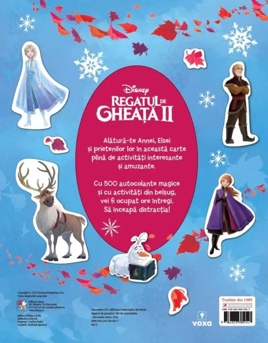 Disney. Regatul de gheata II. 500 de autocolante [2]