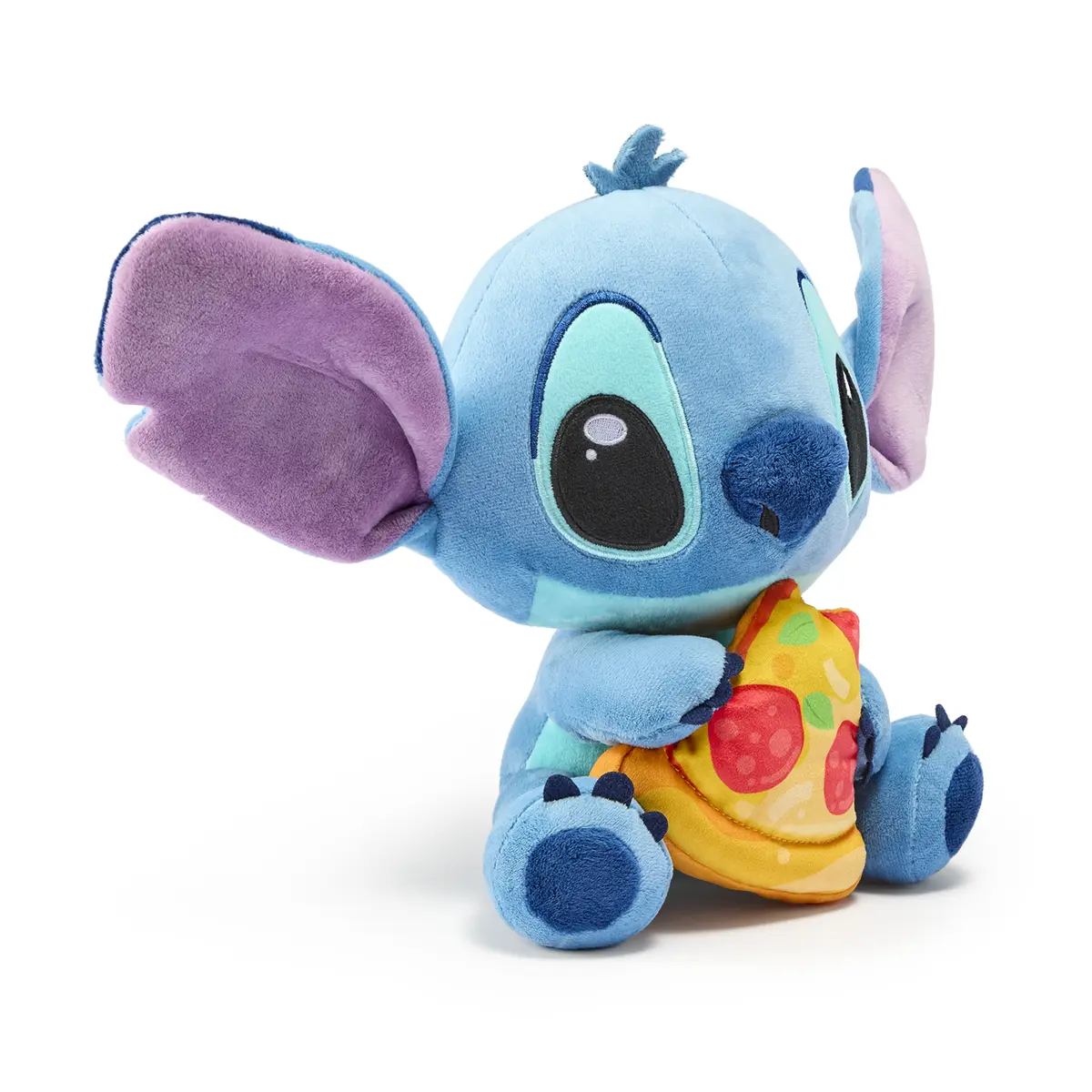 Jucarie de plus Disney Stitch cu pizza 25 cm [2]