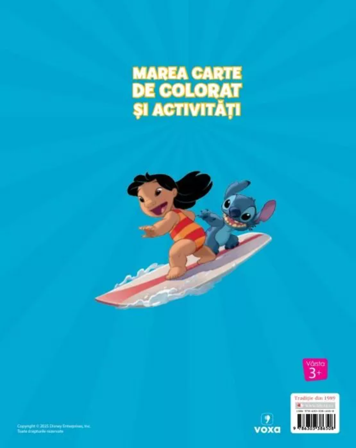 Marea carte de colorat si activitati Disney Stitch [2]