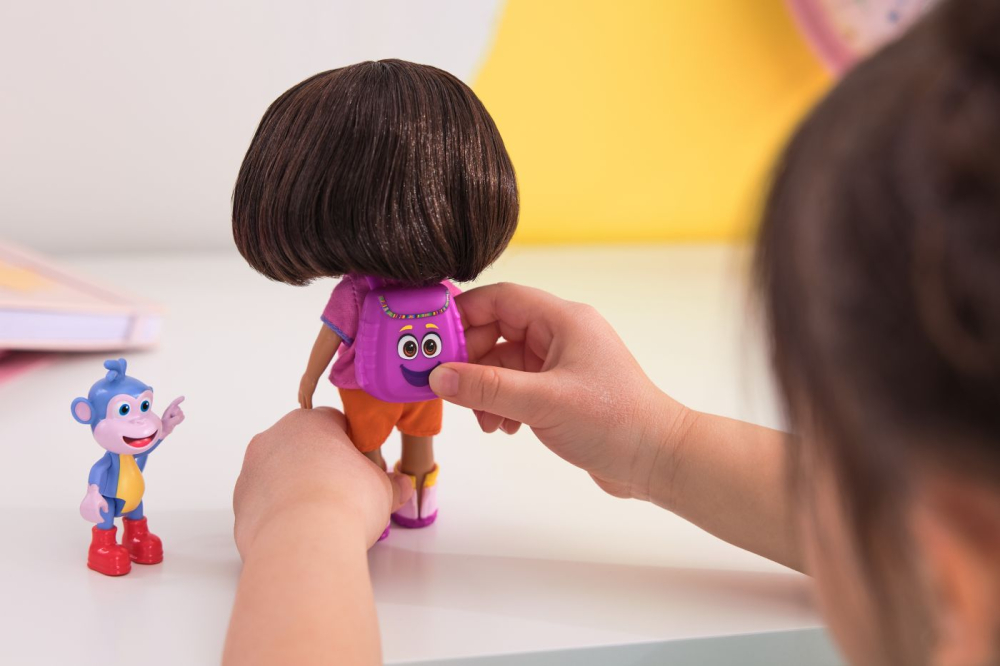 DORA SET CEI MAI BUNI PRIETENI PAPUSA DORA SI BOOTS CU ACCESORII [4]