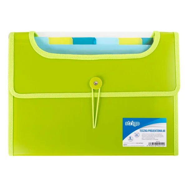 Mapa Strigo extensibil A4 6 compartimente verde [1]