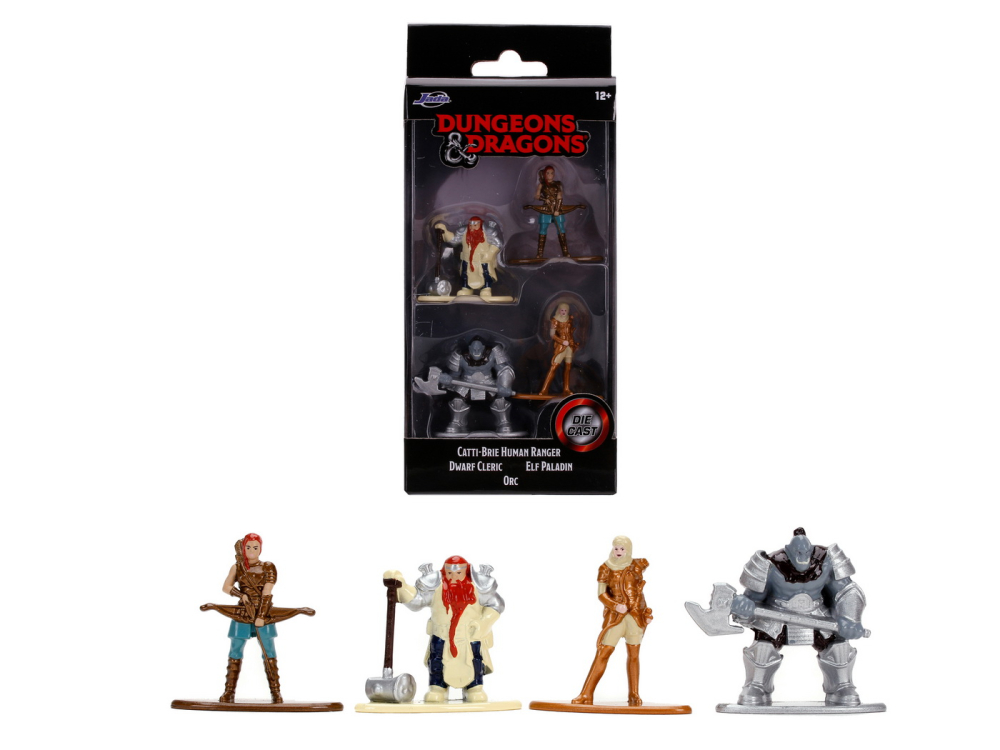 DUNGEONS DRAGONS SET 4 NANOFIGURINE 4CM [8]