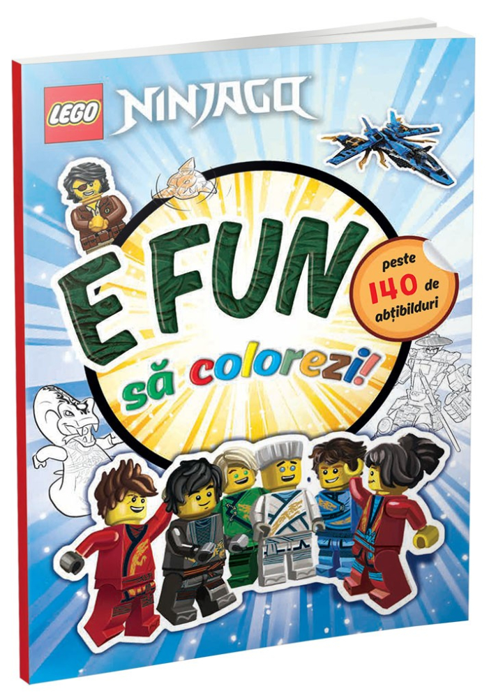 E fun sa colorezi! Ninjago [1]