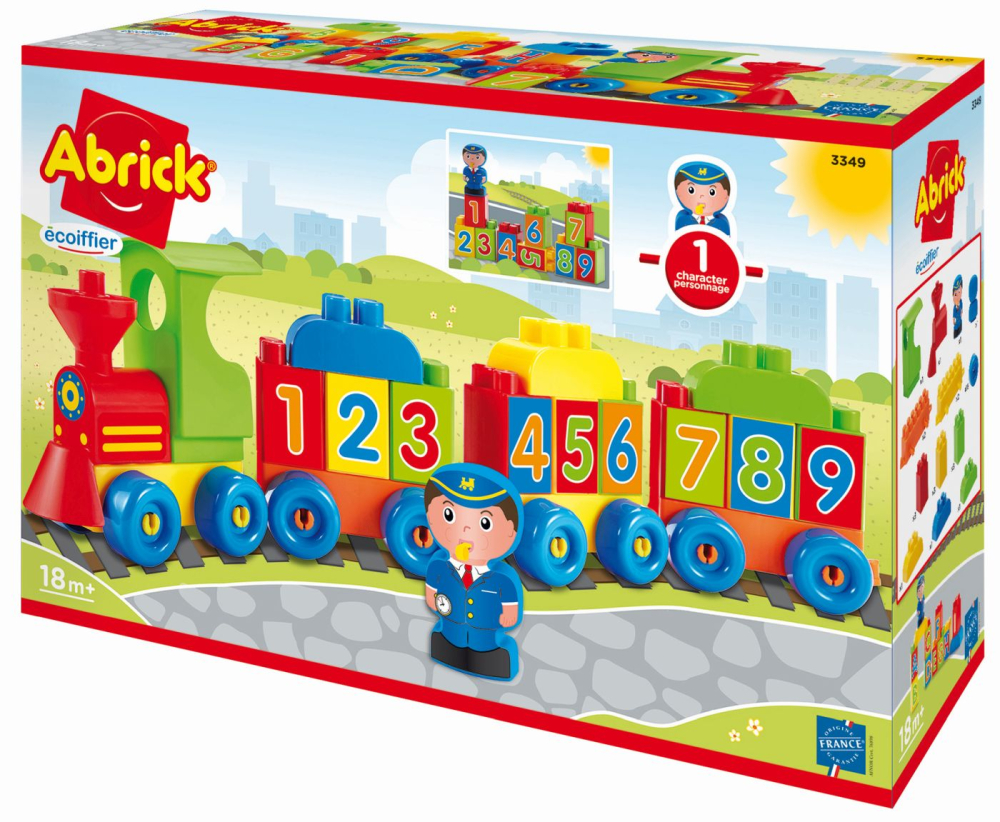 ECOIFFIER TREN CU CIFRE SI LITERE [1]