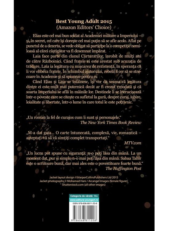 Elias si spioana Carturarilor I. Focul din cenusa – Sabaa Tahir [2]