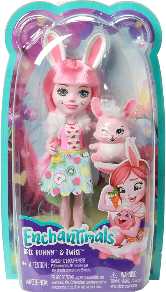 ENCHANTIMALS PAPUSI CU ANIMALUTE BREE BUNNY SI TWIST [1]