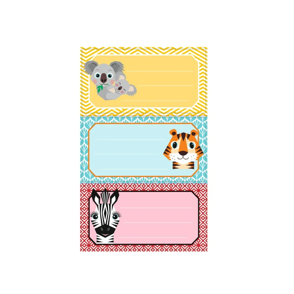 Etichete scolare Cute Animals set 3 x 3 coli Herlitz [2]
