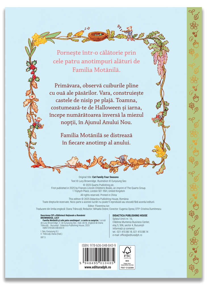Familia Motanila si cele patru anotimpuri – Lucy Brownridge [2]