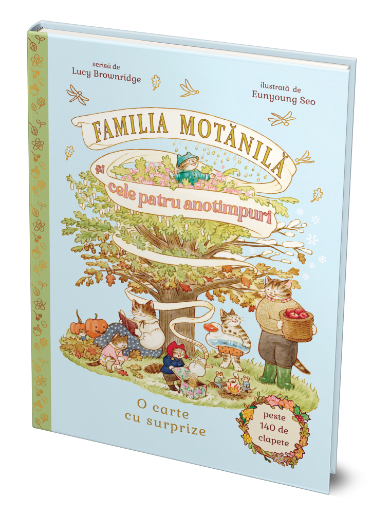Familia Motanila si cele patru anotimpuri – Lucy Brownridge [1]