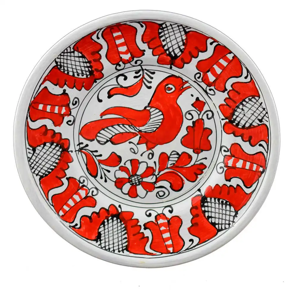 Farfurie pentru decor din ceramica 16 x 16 x 2 cm modele diferite [3]