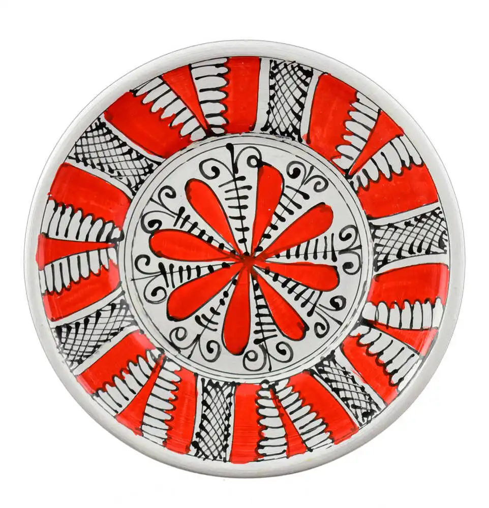 Farfurie pentru decor din ceramica 16 x 16 x 2 cm modele diferite [4]
