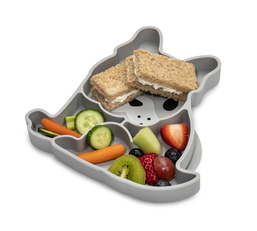 FARFURIE COMPARTIMENTATA DIN SILICON CU VENTUZA, MELII, BULLDOG [4]