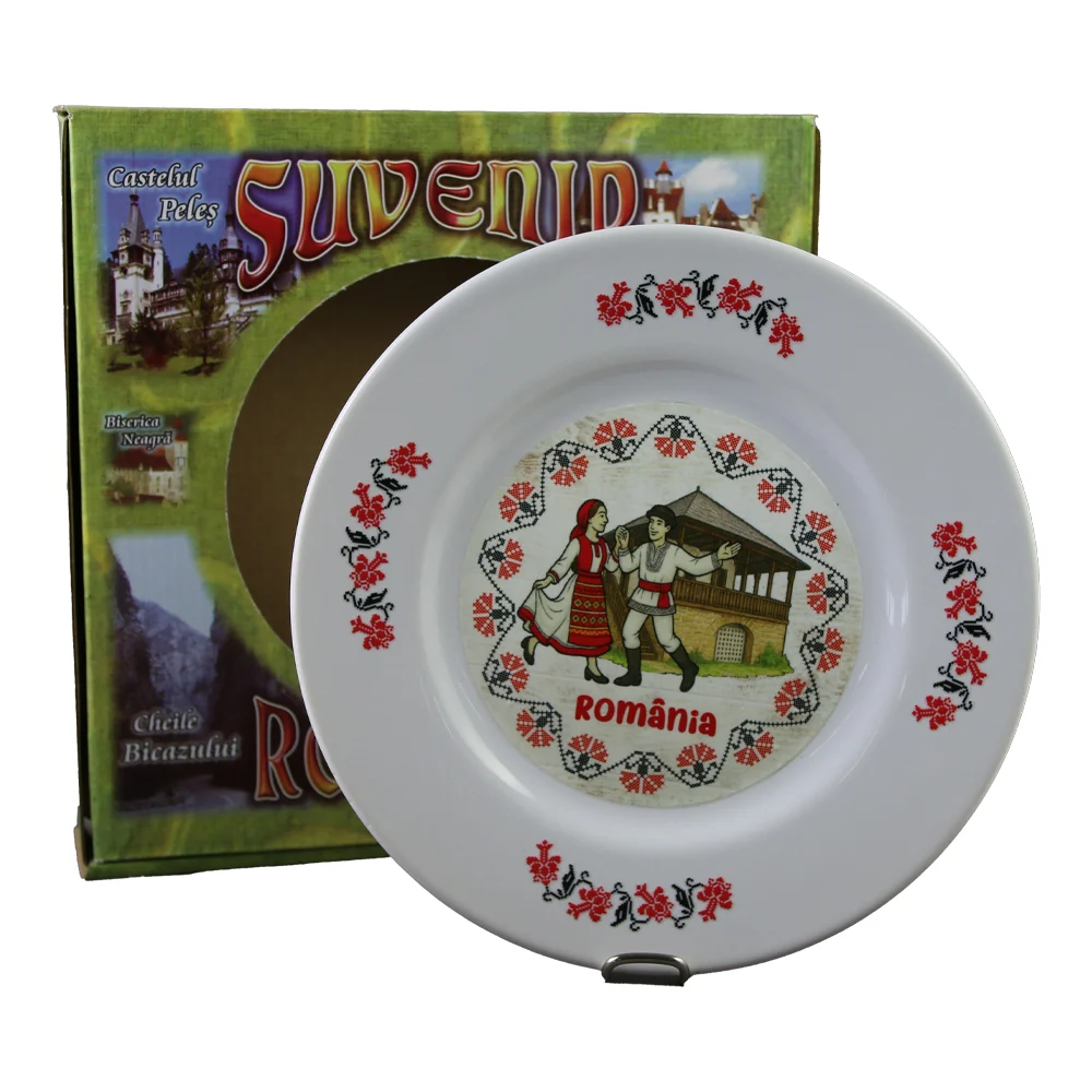 Farfurie decorativa din ceramica 20 cm Romania [1]