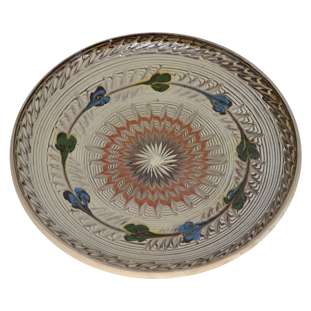 Farfurie din ceramica de Horezu 26 cm diverse modele [6]